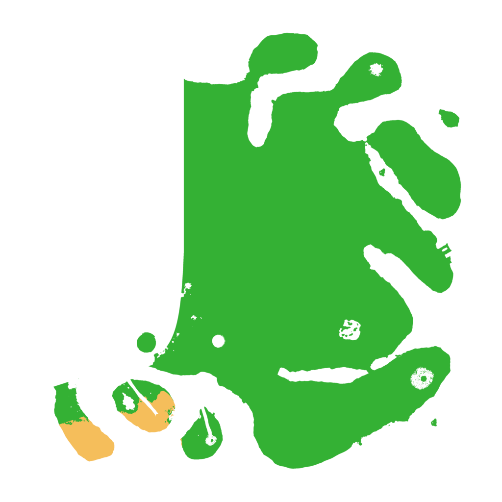 Biome Rust Map: Procedural Map, Size: 3500, Seed: 1596678914