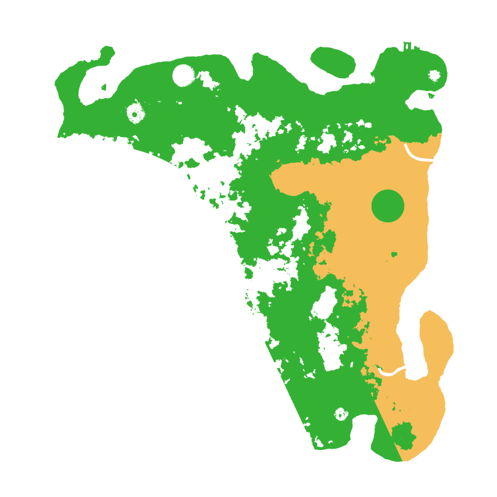 Biome Rust Map: Procedural Map, Size: 4000, Seed: 7788