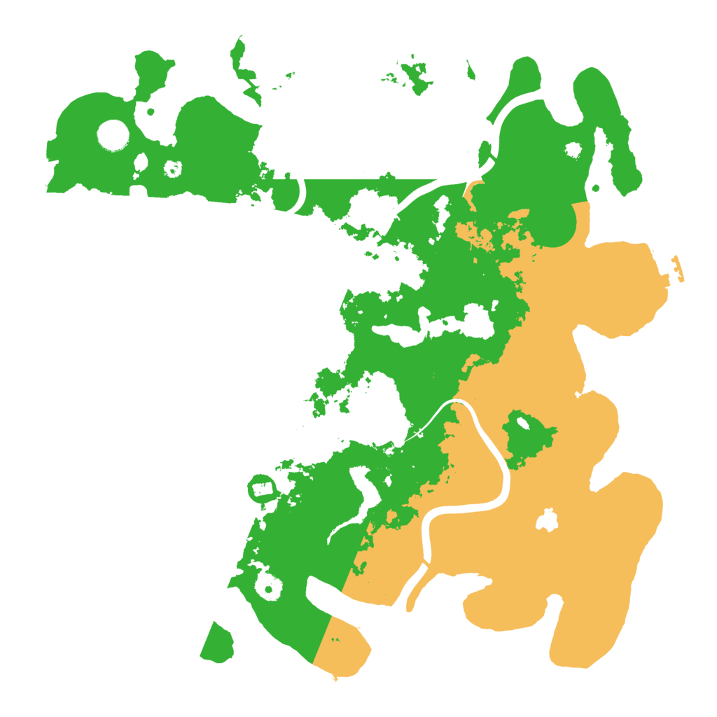 Biome Rust Map: Procedural Map, Size: 4000, Seed: 1107402