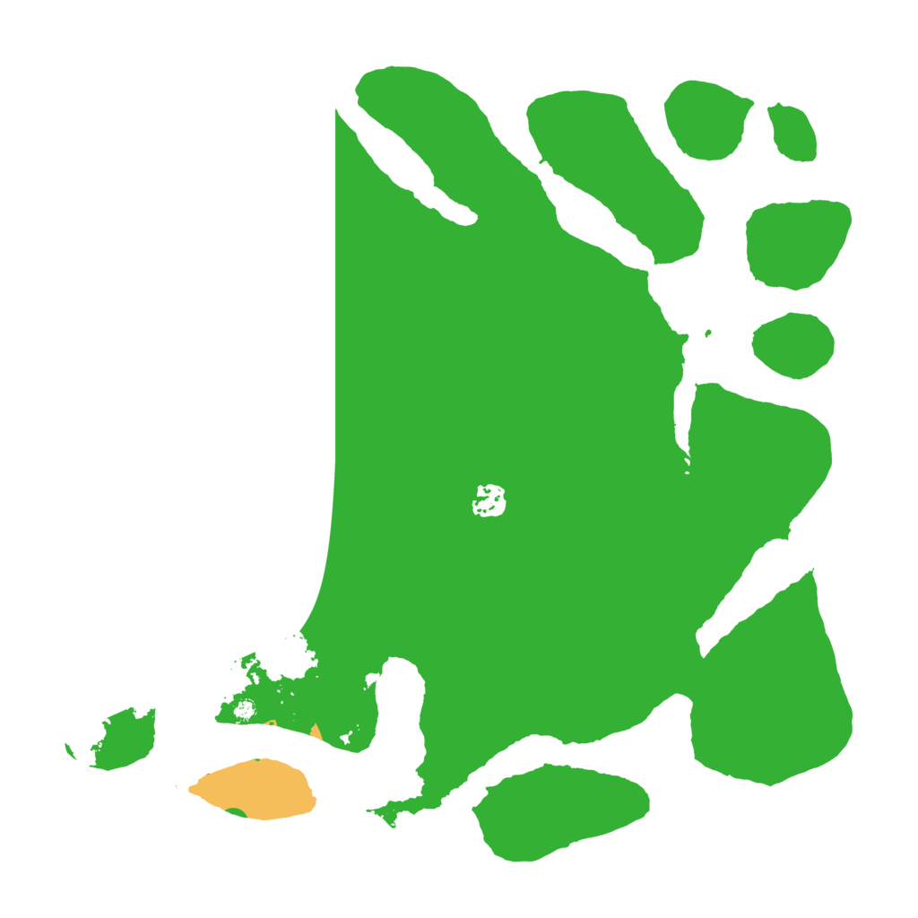 Biome Rust Map: Barren, Size: 4000, Seed: 1191879221