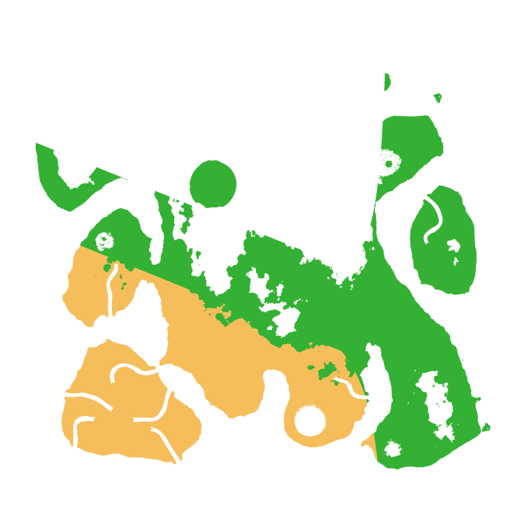 Biome Rust Map: Procedural Map, Size: 3000, Seed: 38377