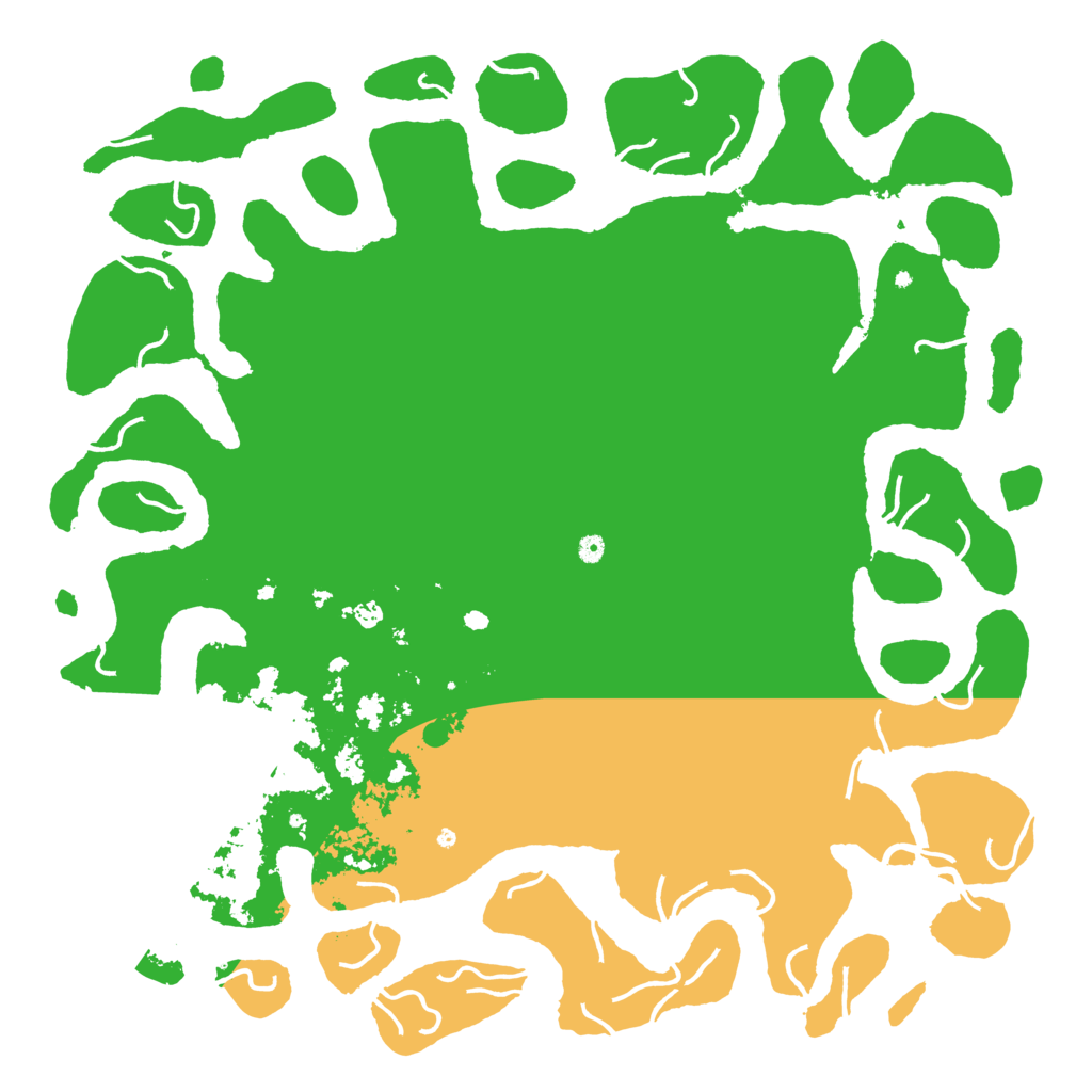 Biome Rust Map: Procedural Map, Size: 6000, Seed: 3451327