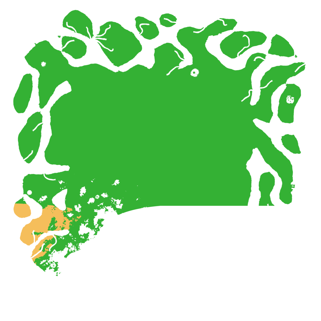 Biome Rust Map: Procedural Map, Size: 6000, Seed: 4209