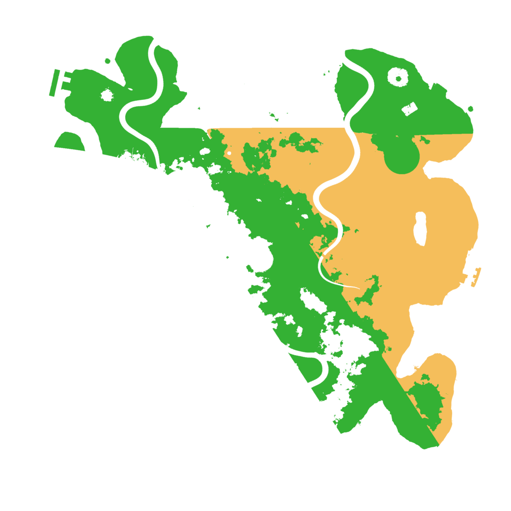 Biome Rust Map: Procedural Map, Size: 3800, Seed: 522582587