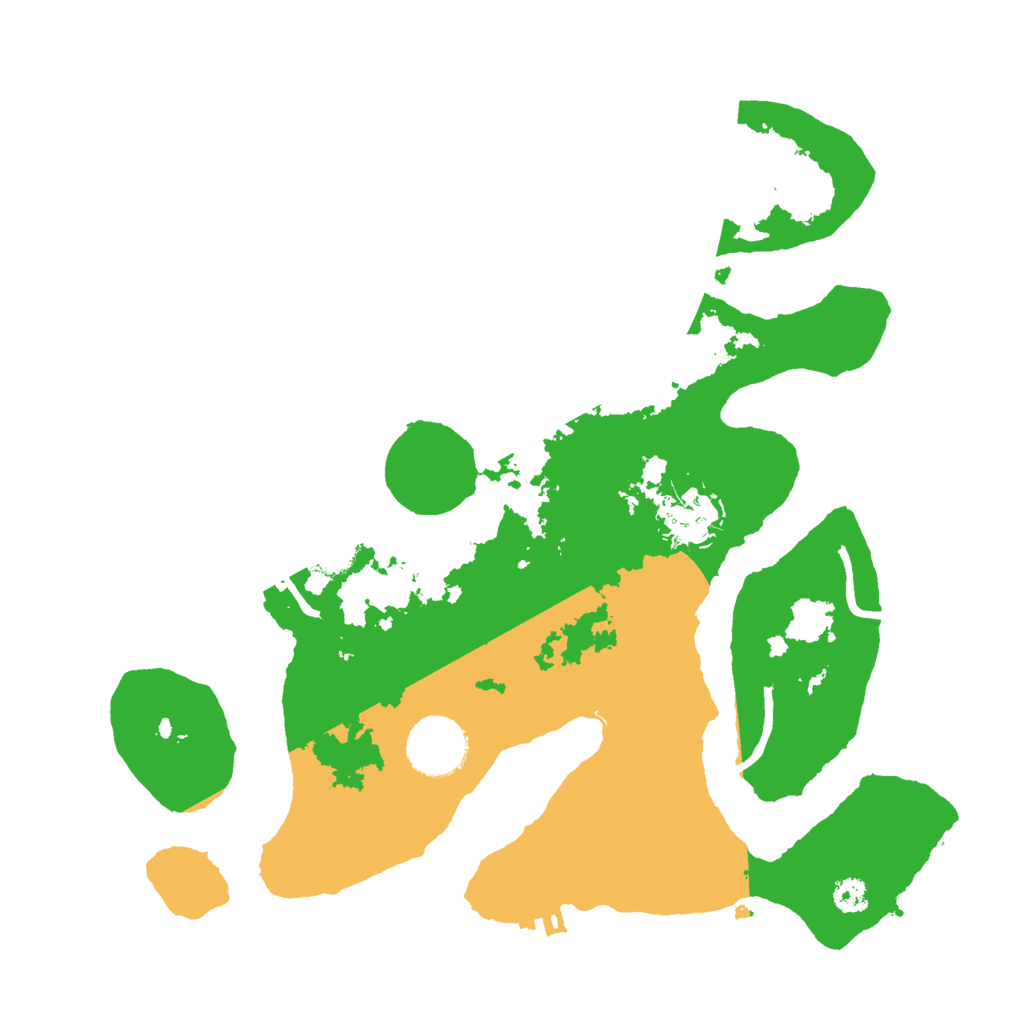 Biome Rust Map: Procedural Map, Size: 3000, Seed: 323