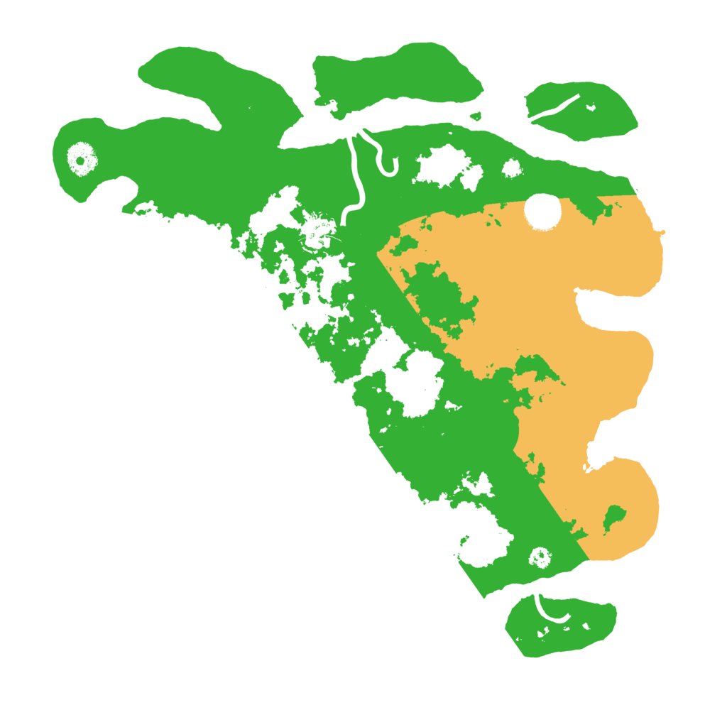 Biome Rust Map: Procedural Map, Size: 3500, Seed: 1889076383