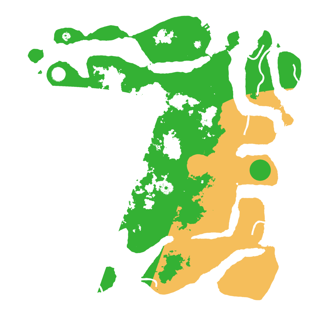 Biome Rust Map: Procedural Map, Size: 4000, Seed: 1724347235