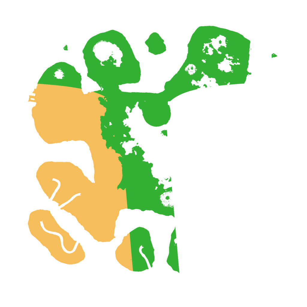 Biome Rust Map: Procedural Map, Size: 3000, Seed: 1515711034