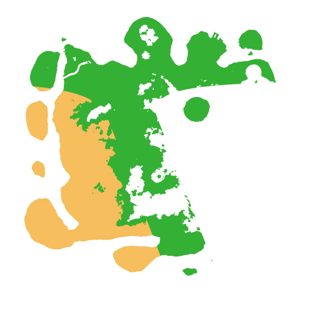 Biome Rust Map: Procedural Map, Size: 3500, Seed: 373913973