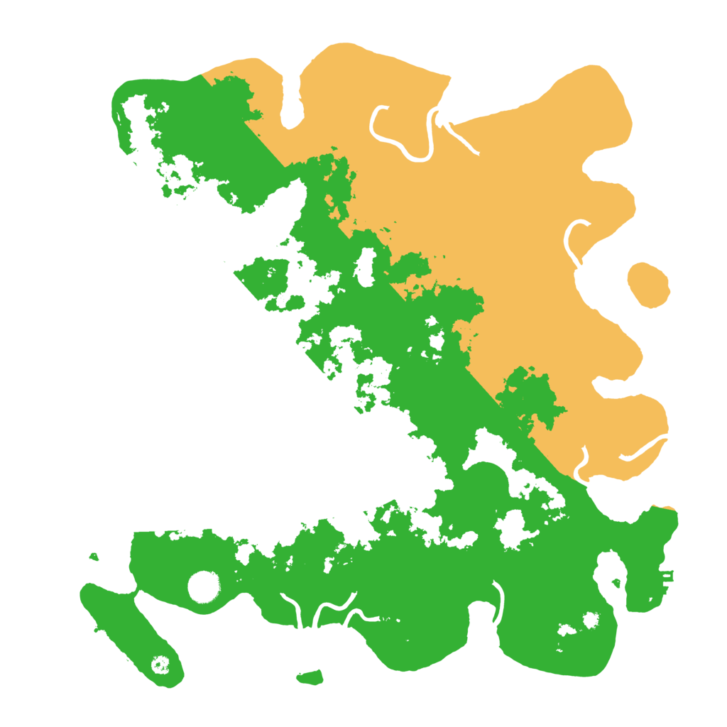 Biome Rust Map: Procedural Map, Size: 4000, Seed: 5837439