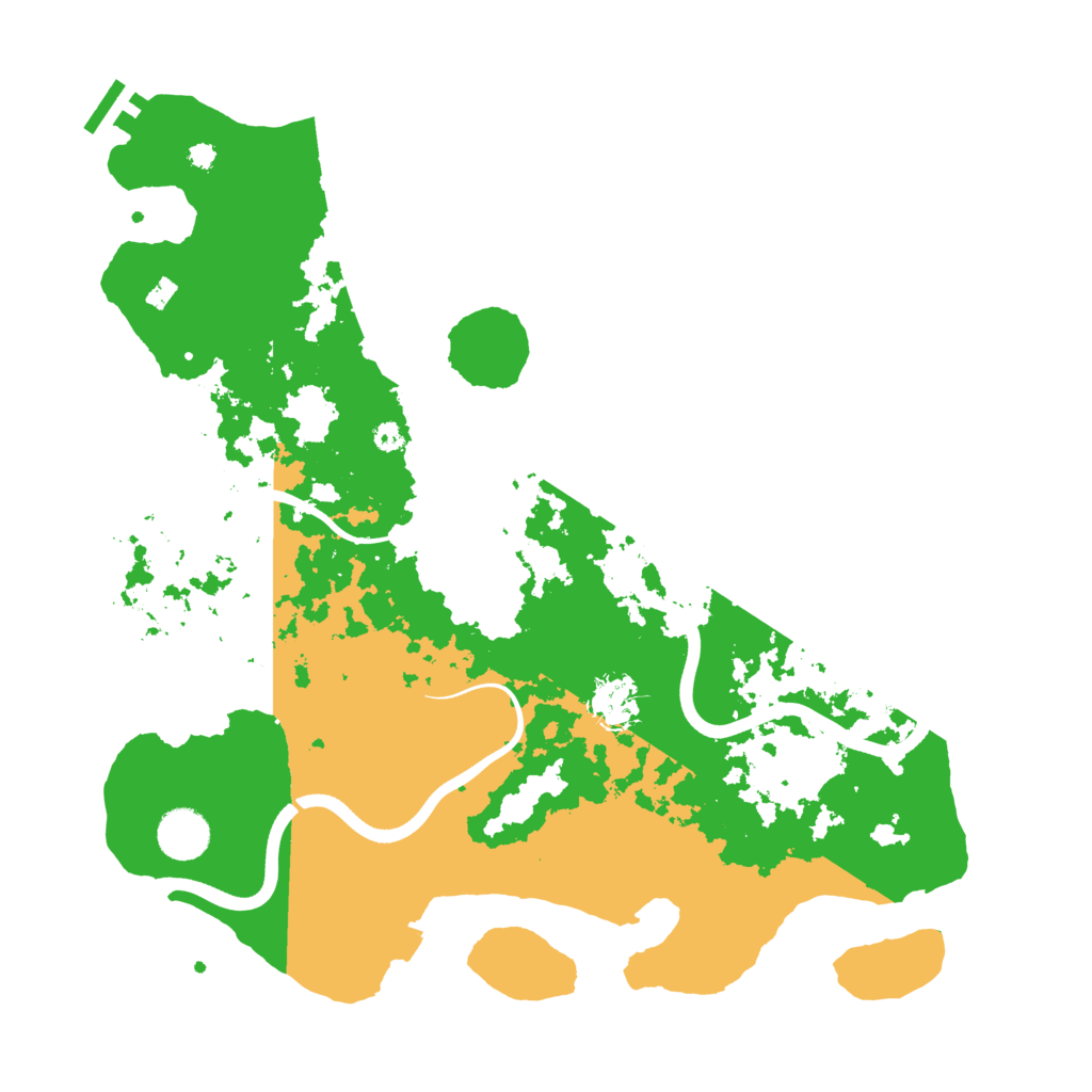 Biome Rust Map: Procedural Map, Size: 3750, Seed: 255767566