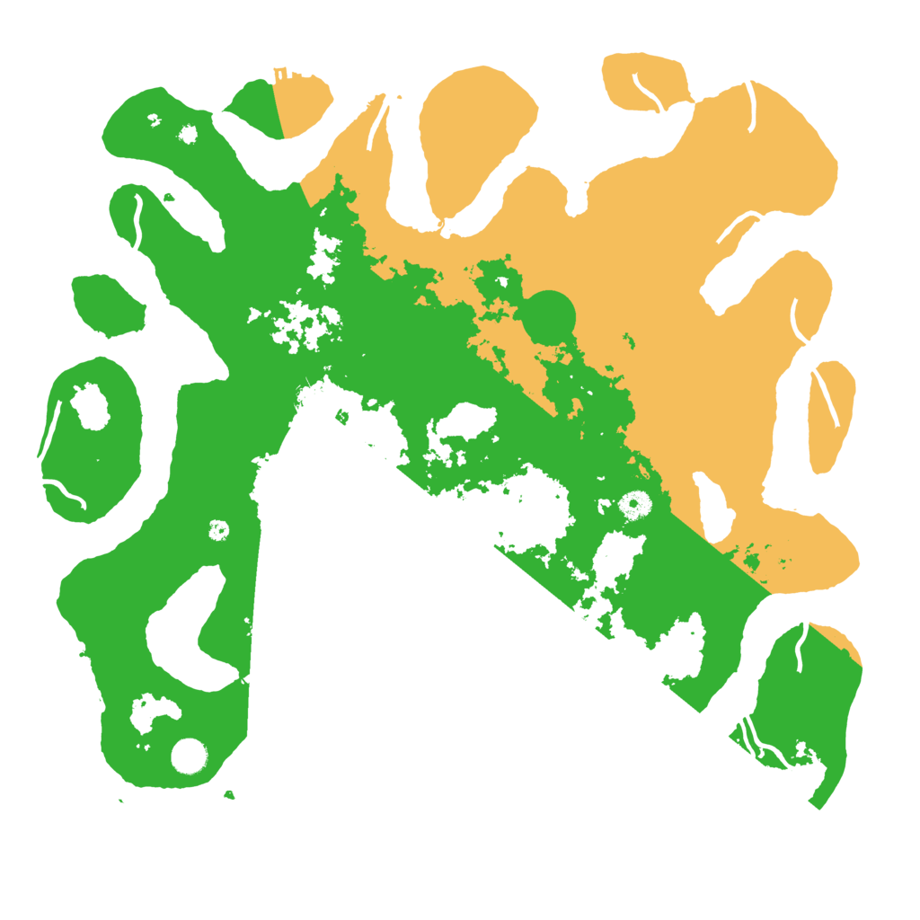 Biome Rust Map: Procedural Map, Size: 4500, Seed: 829437991