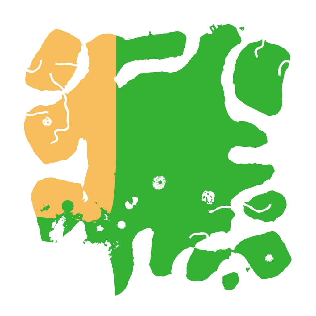 Biome Rust Map: Procedural Map, Size: 3500, Seed: 25650670