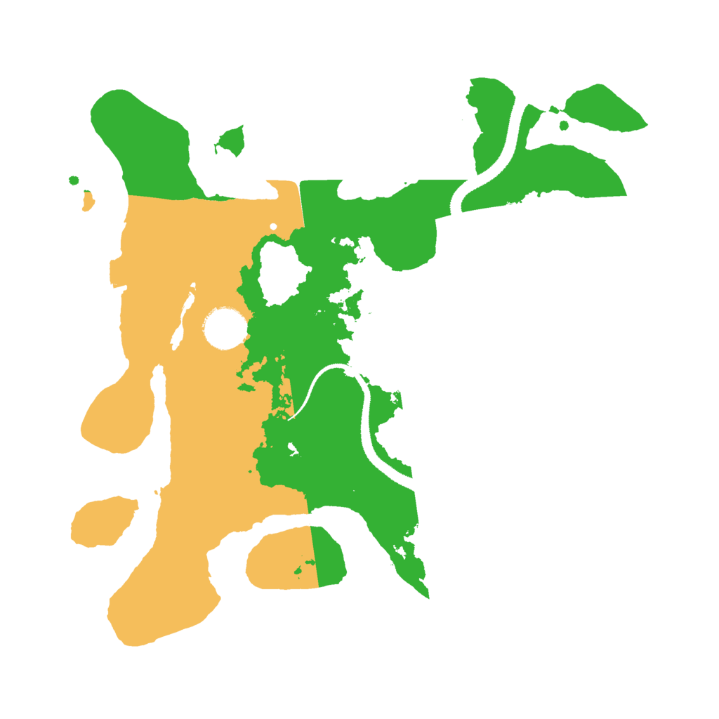 Biome Rust Map: Procedural Map, Size: 3000, Seed: 9221969