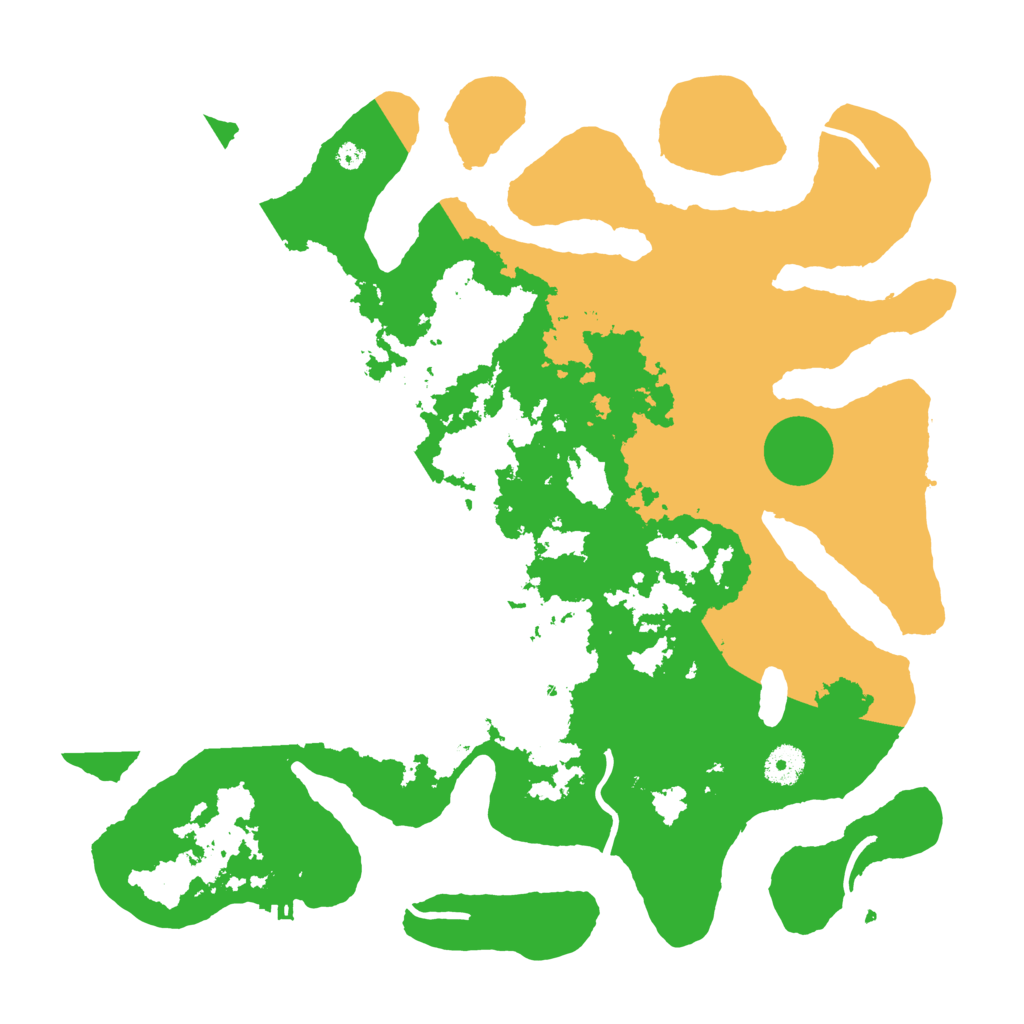 Biome Rust Map: Procedural Map, Size: 3900, Seed: 209