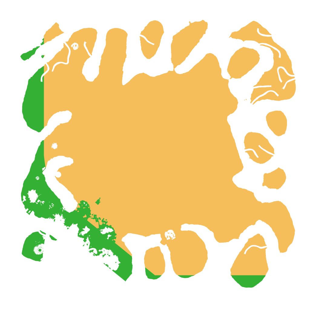 Biome Rust Map: Procedural Map, Size: 4500, Seed: 5978346