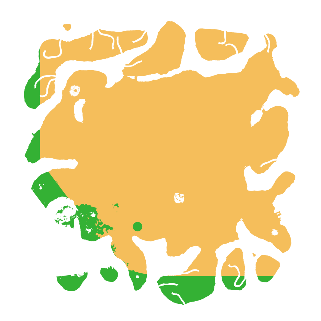 Biome Rust Map: Procedural Map, Size: 4500, Seed: 1264385