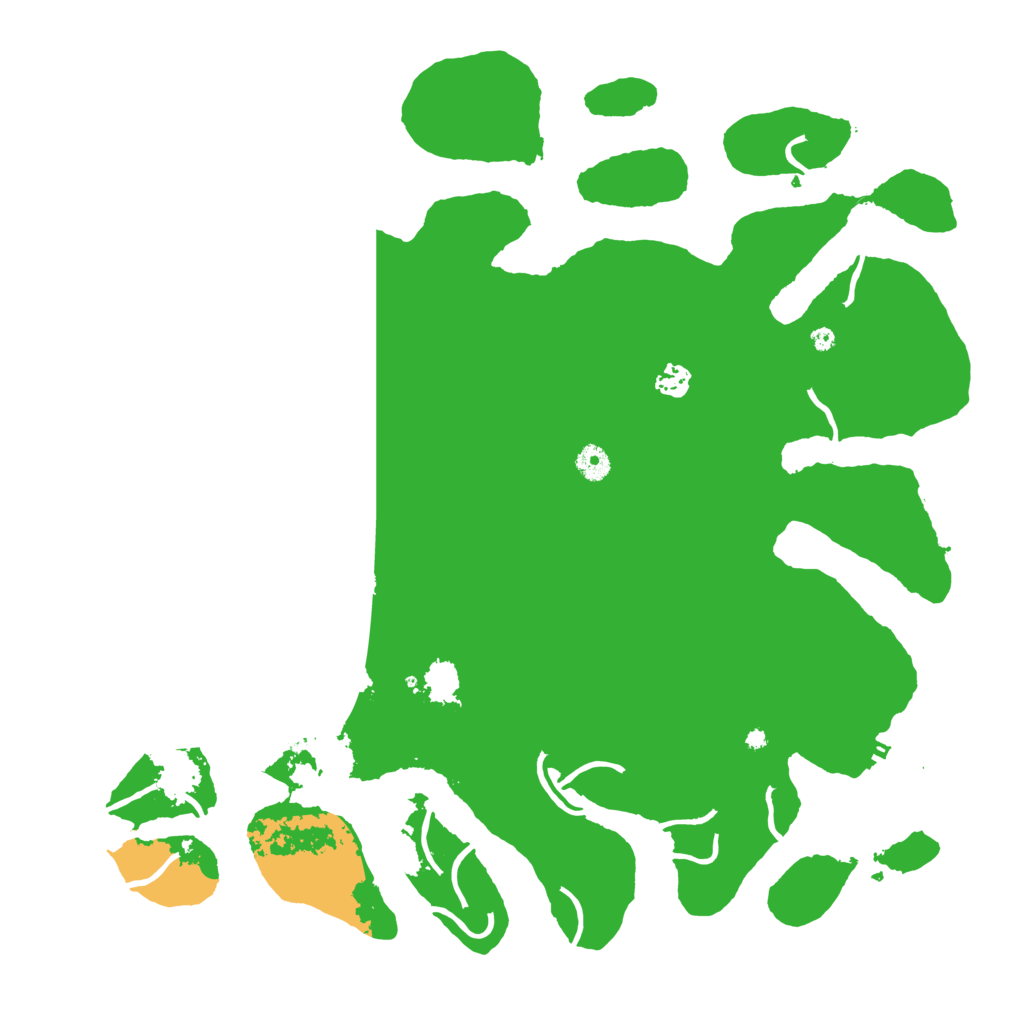 Biome Rust Map: Procedural Map, Size: 4500, Seed: 5018