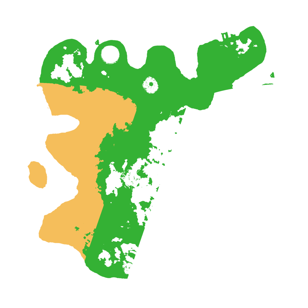 Biome Rust Map: Procedural Map, Size: 3000, Seed: 180004517