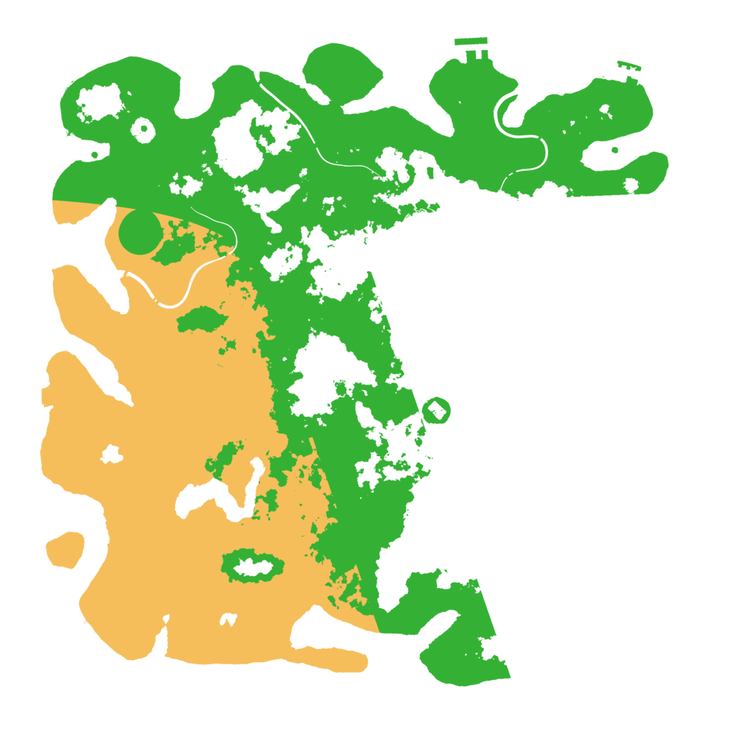 Biome Rust Map: Procedural Map, Size: 4500, Seed: 9857982
