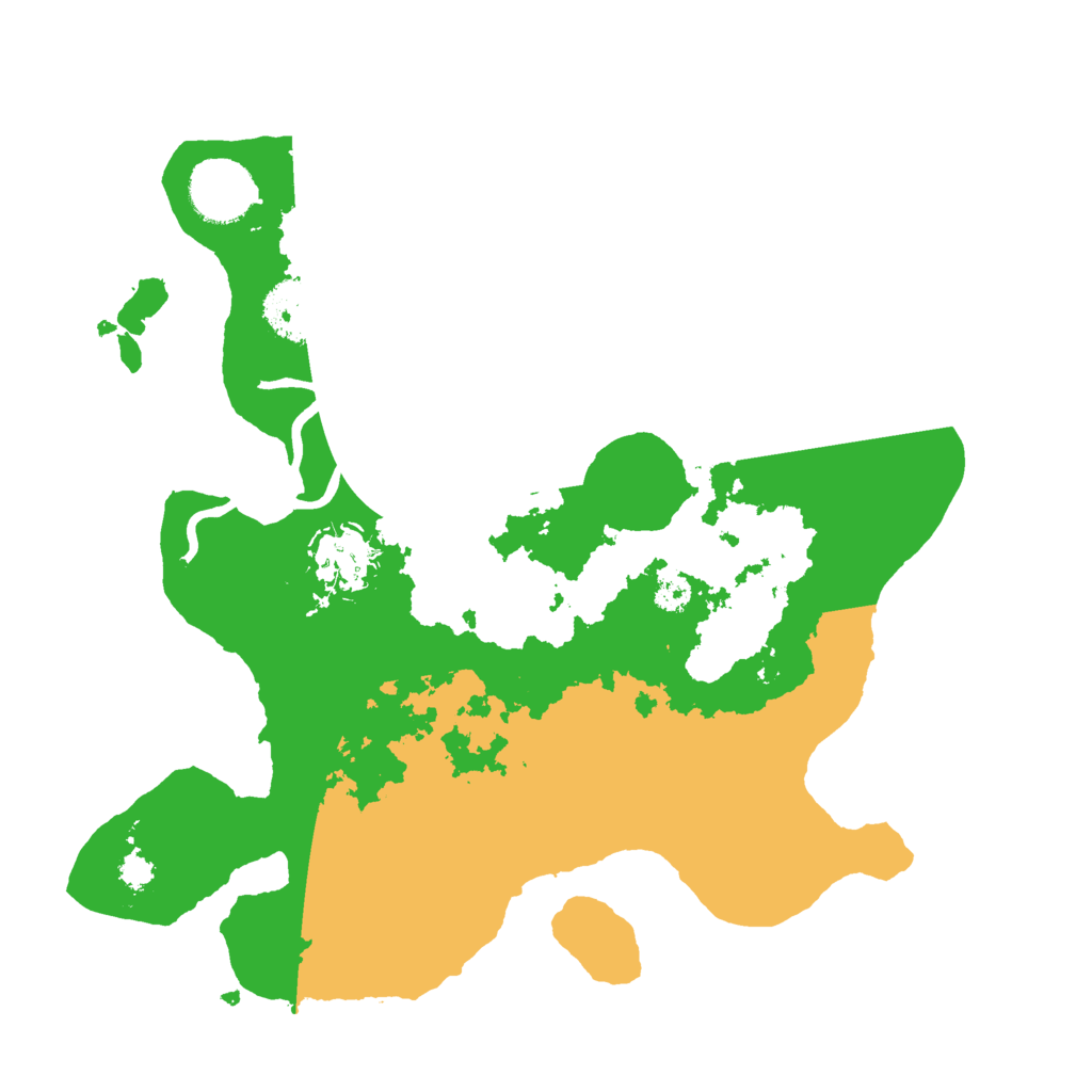 Biome Rust Map: Procedural Map, Size: 3000, Seed: 726119370