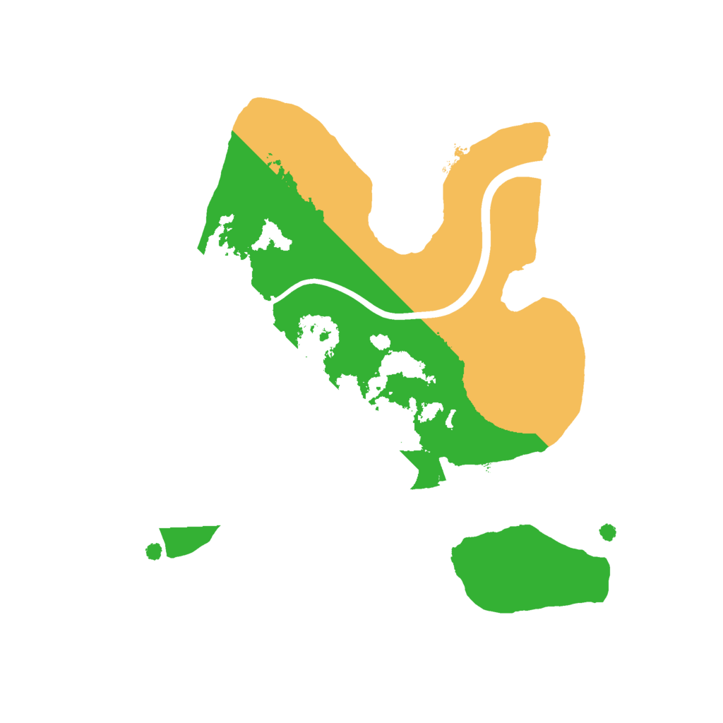 Biome Rust Map: Procedural Map, Size: 1750, Seed: 420698008