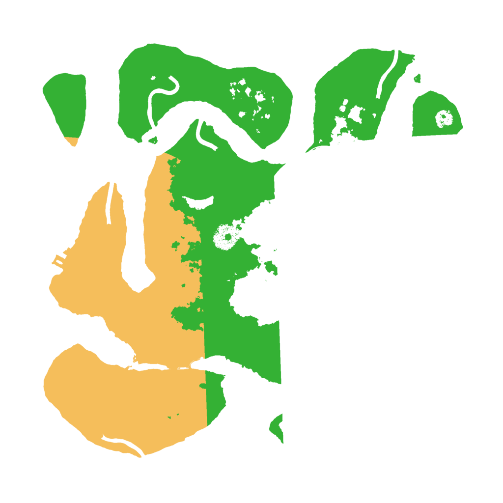 Biome Rust Map: Procedural Map, Size: 3000, Seed: 2685