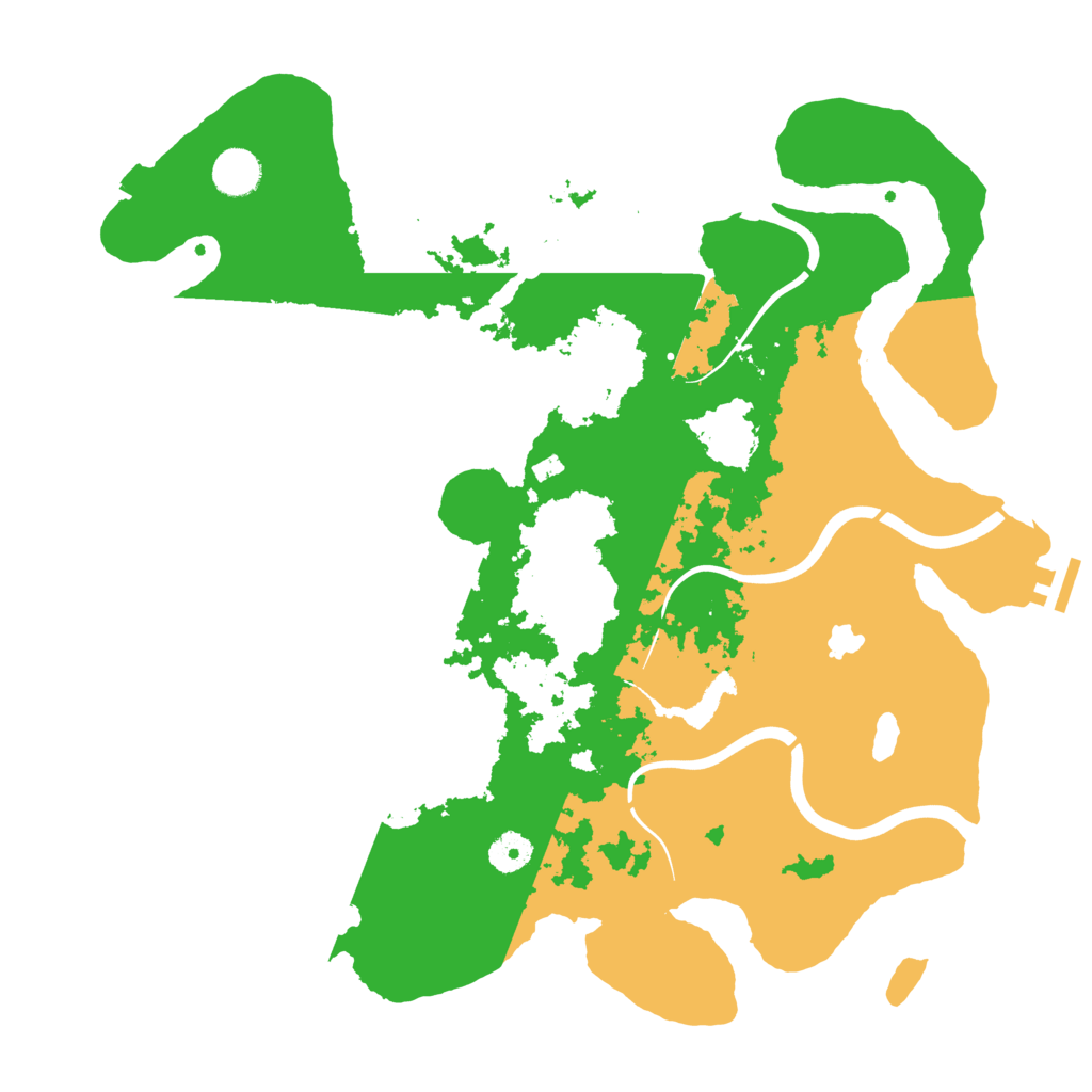 Biome Rust Map: Procedural Map, Size: 4000, Seed: 563846