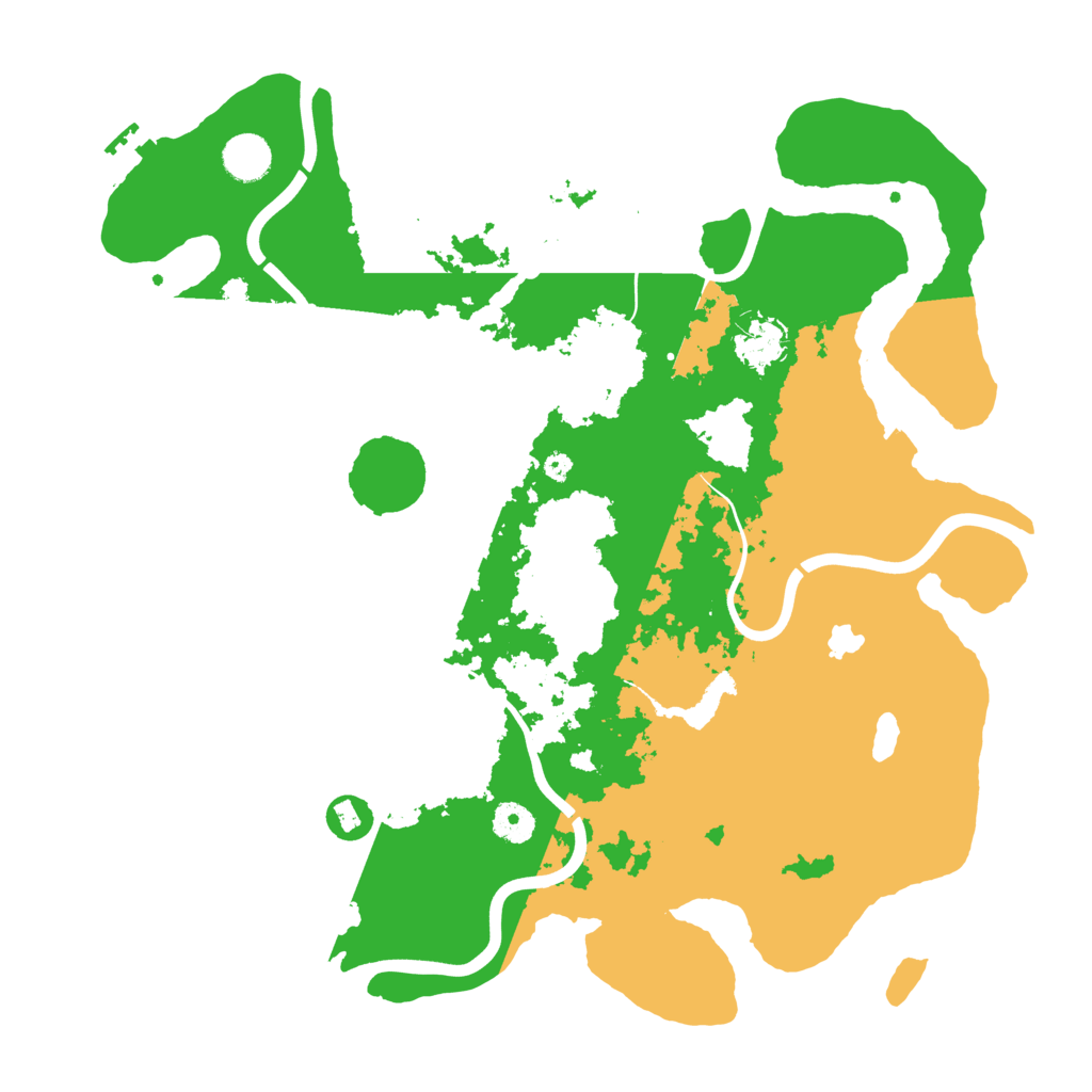 Biome Rust Map: Procedural Map, Size: 4000, Seed: 563846