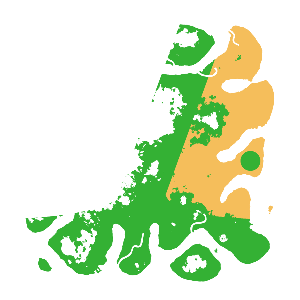 Biome Rust Map: Procedural Map, Size: 4000, Seed: 1324141002