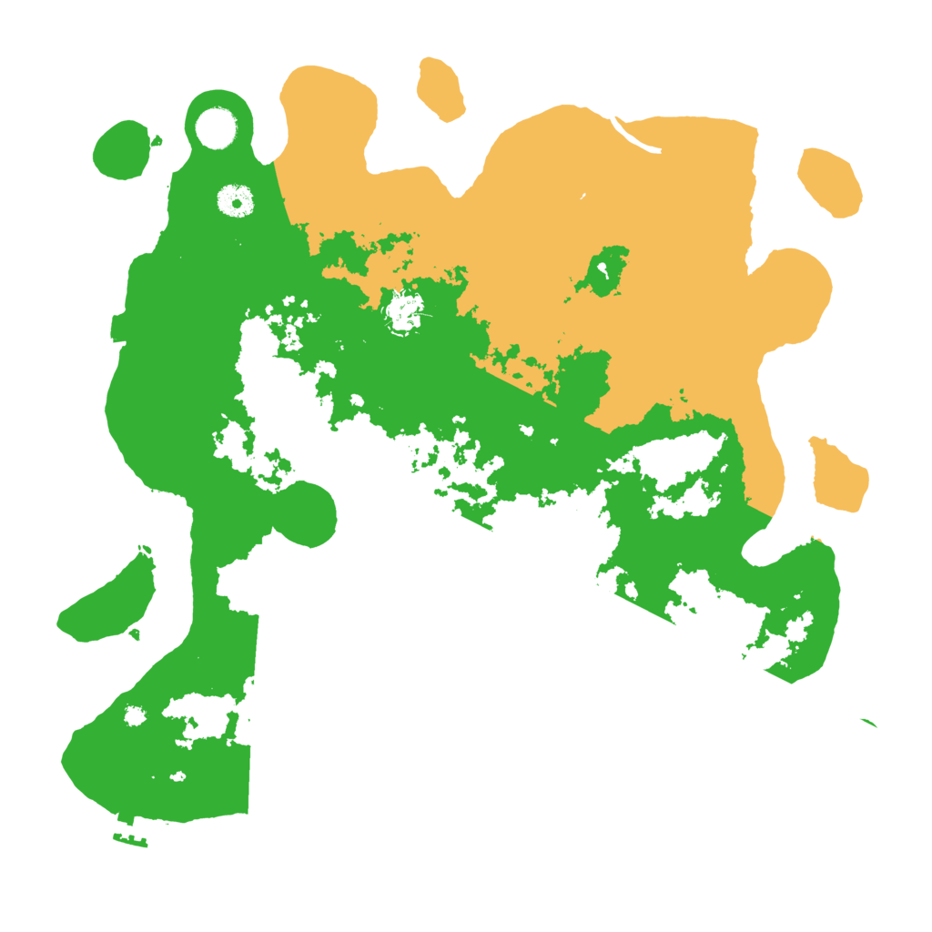 Biome Rust Map: Procedural Map, Size: 4000, Seed: 348965