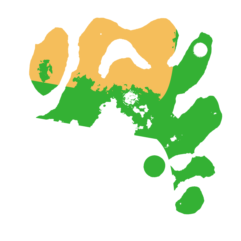 Biome Rust Map: Barren, Size: 3000, Seed: 1378456410