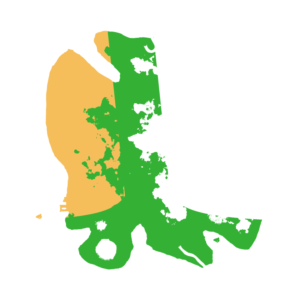 Biome Rust Map: Procedural Map, Size: 2700, Seed: 4002