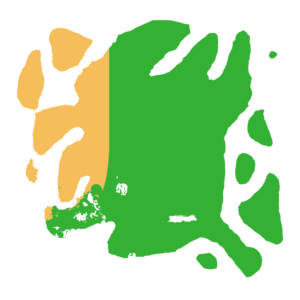 Biome Rust Map: Barren, Size: 3750, Seed: 75286017