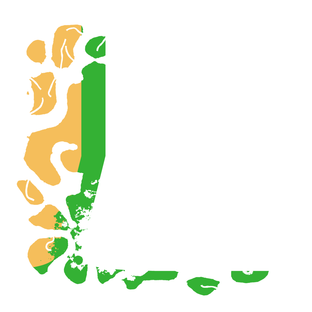 Biome Rust Map: Procedural Map, Size: 4500, Seed: 302