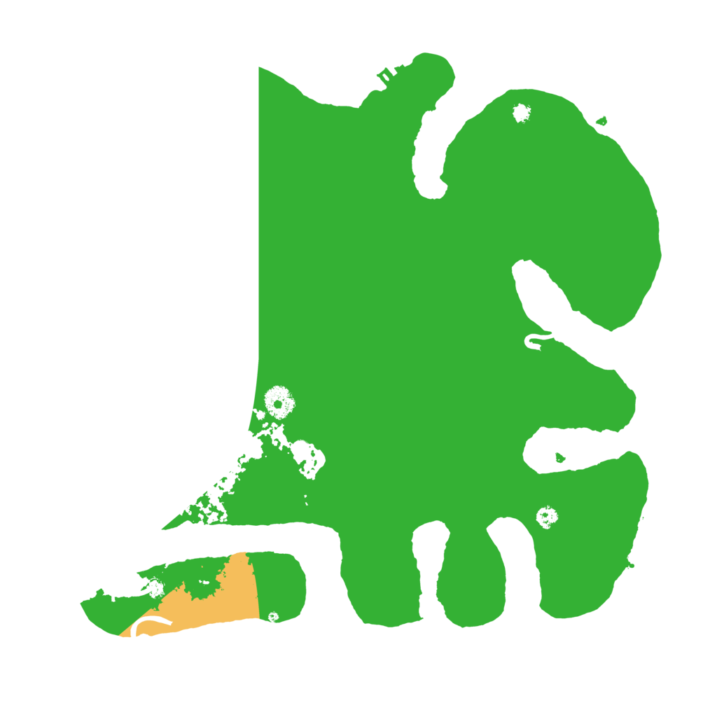 Biome Rust Map: Procedural Map, Size: 3500, Seed: 967910