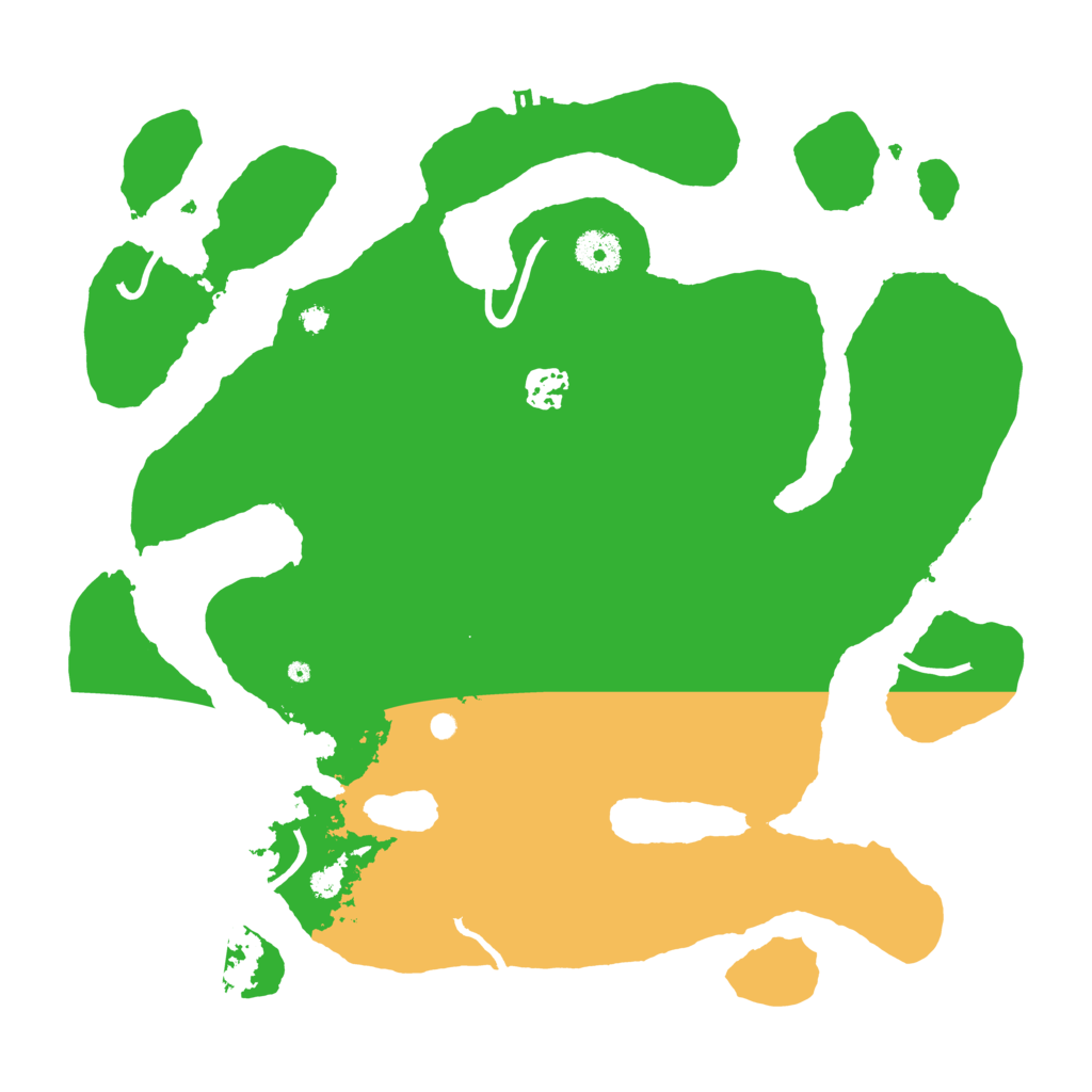 Biome Rust Map: Procedural Map, Size: 3700, Seed: 8765