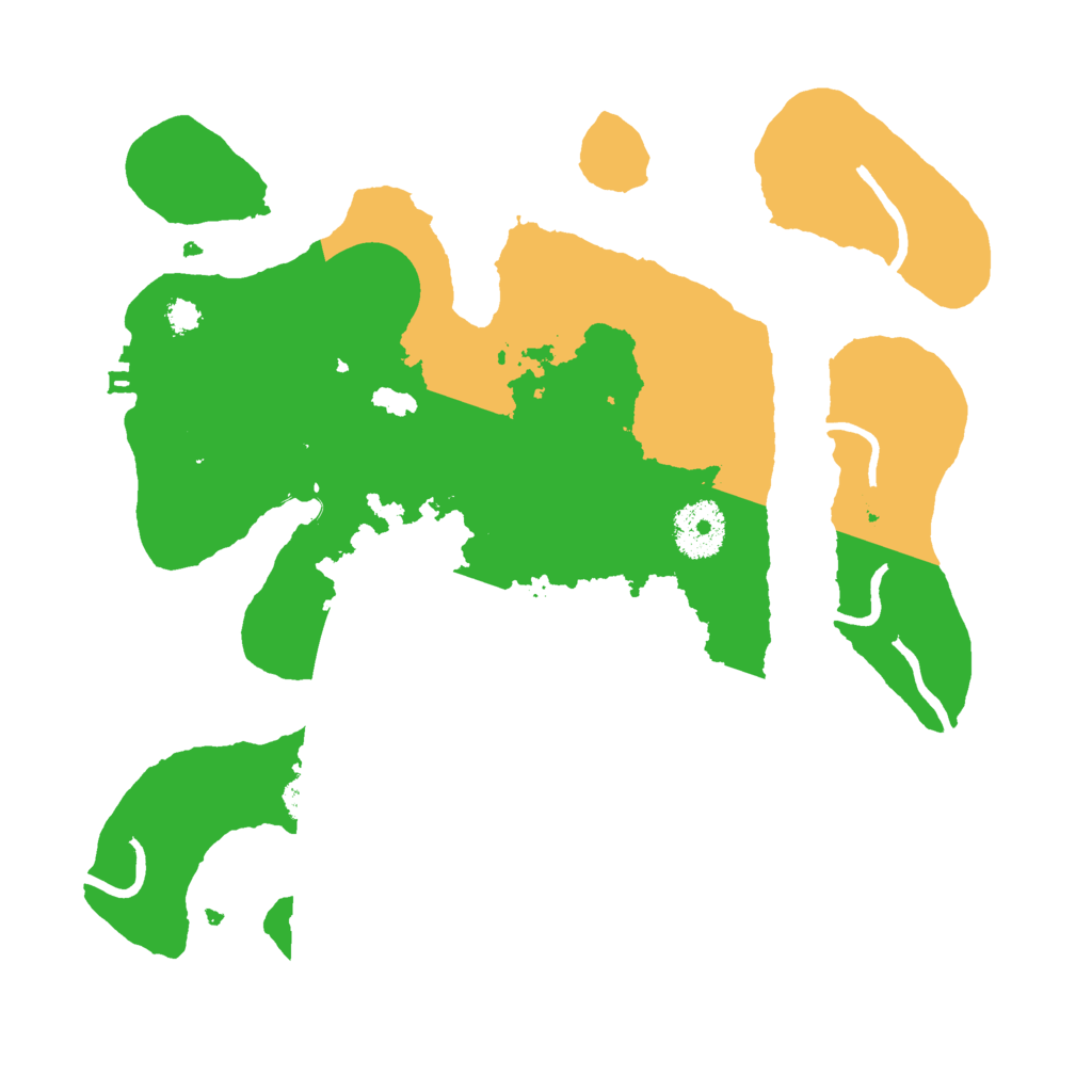 Biome Rust Map: Procedural Map, Size: 3000, Seed: 433126063