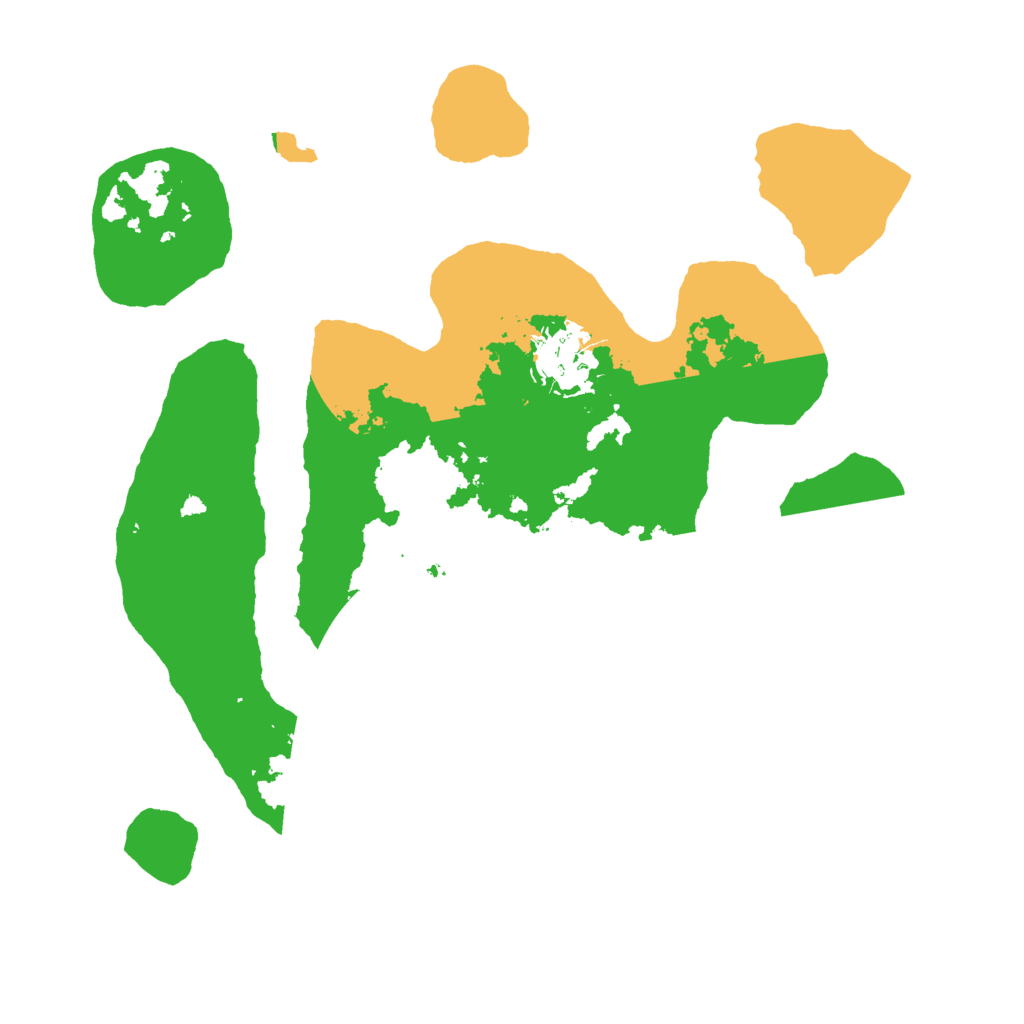 Biome Rust Map: Barren, Size: 2700, Seed: 213644