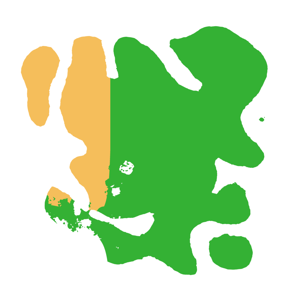 Biome Rust Map: Barren, Size: 3300, Seed: 6738