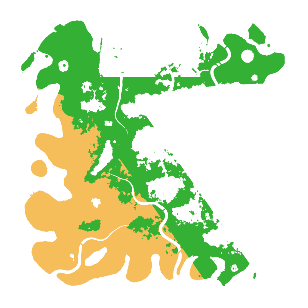 Biome Rust Map: Procedural Map, Size: 4250, Seed: 89730
