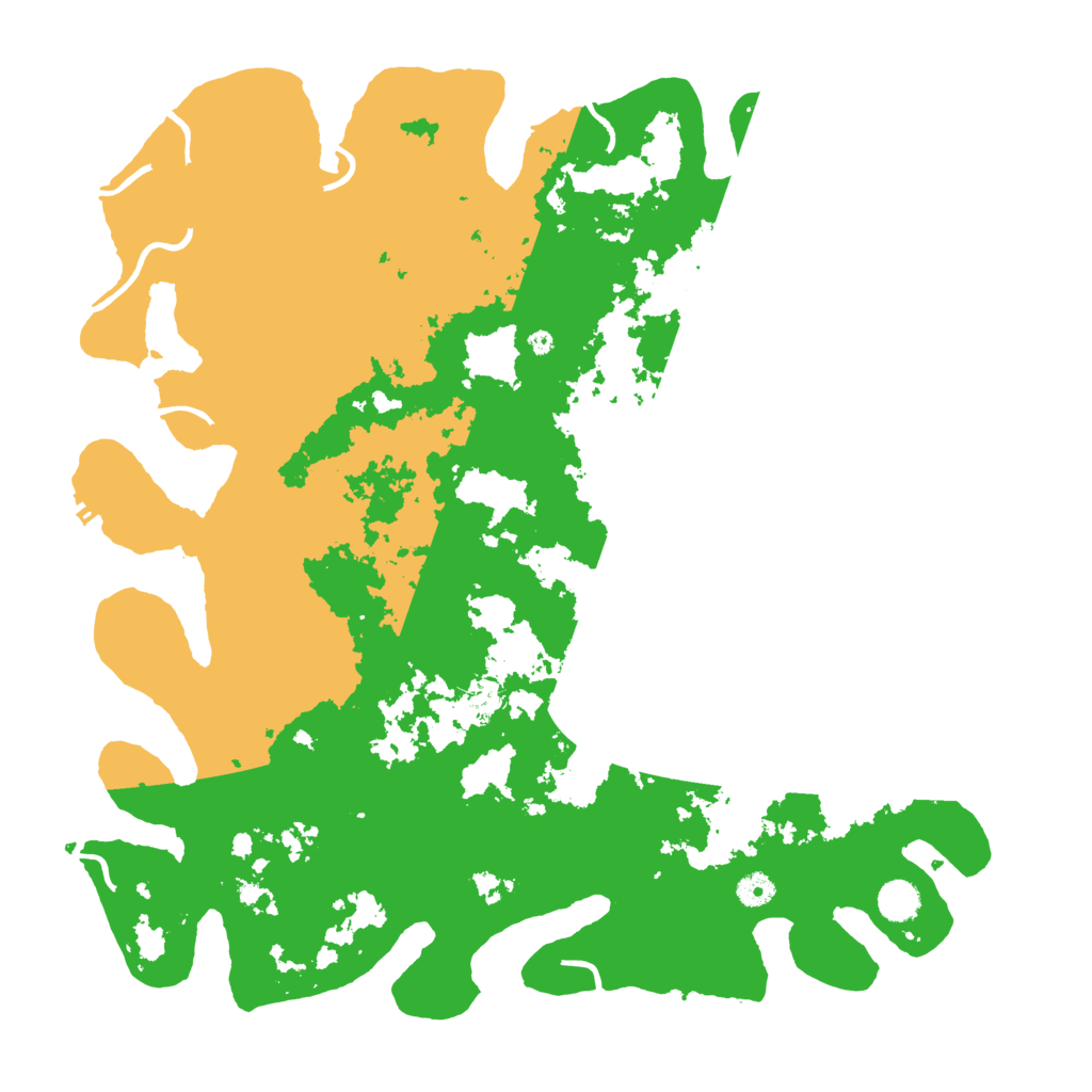 Biome Rust Map: Procedural Map, Size: 4600, Seed: 23812