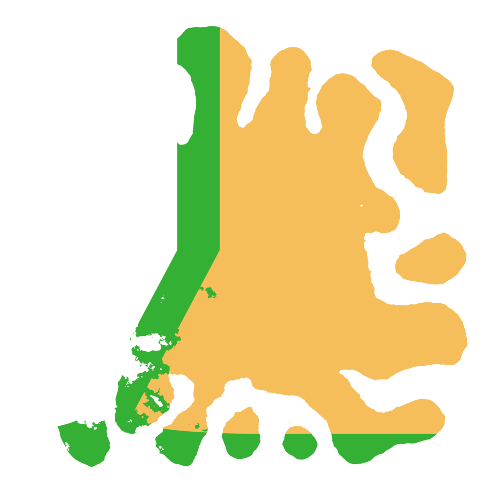 Biome Rust Map: Barren, Size: 3750, Seed: 7904554