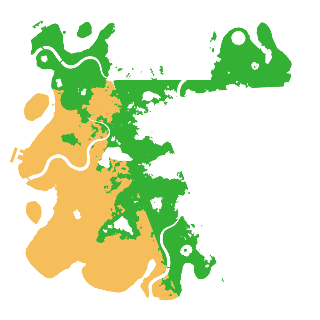Biome Rust Map: Procedural Map, Size: 4200, Seed: 1029901