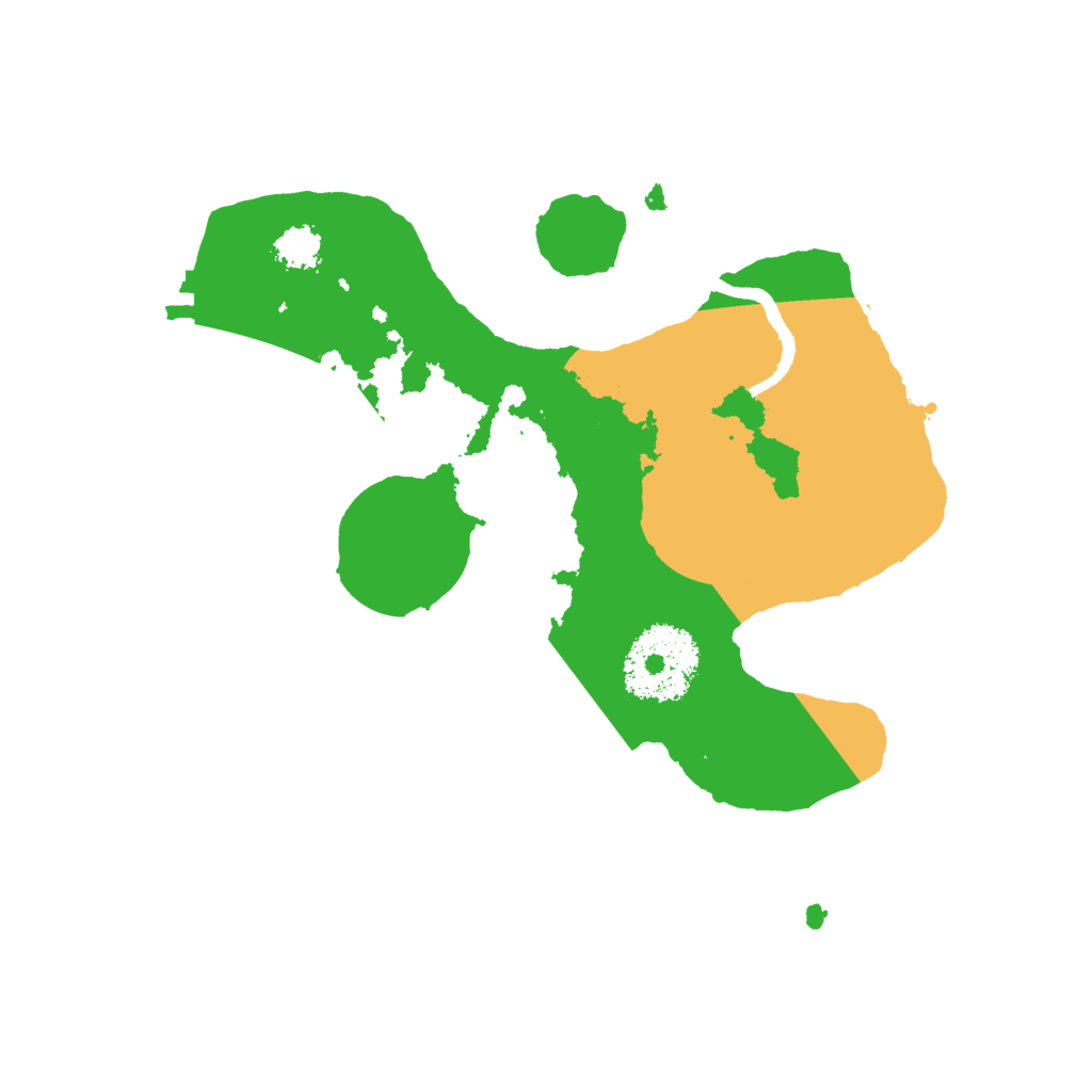 Biome Rust Map: Procedural Map, Size: 2200, Seed: 373