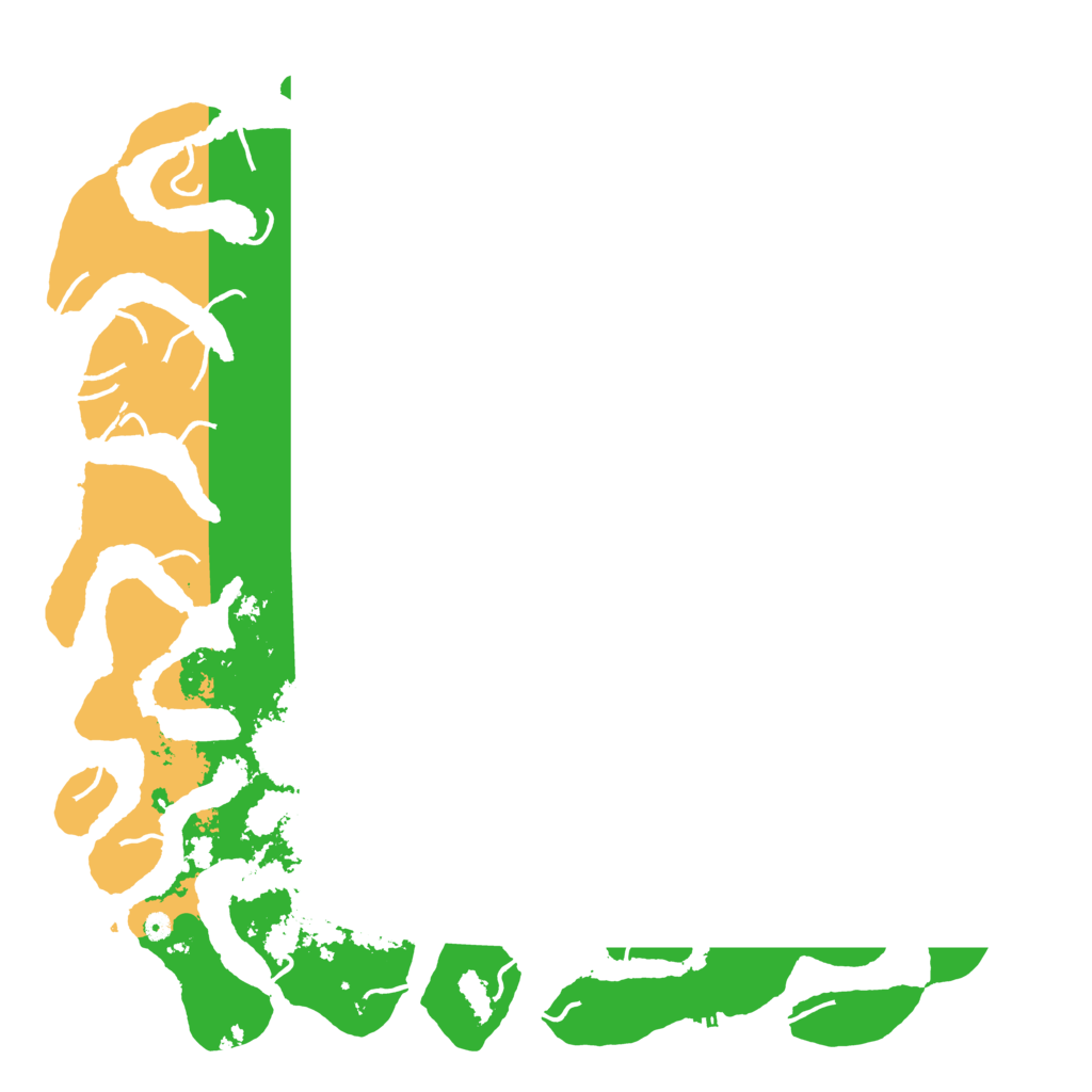 Biome Rust Map: Procedural Map, Size: 6000, Seed: 45621312
