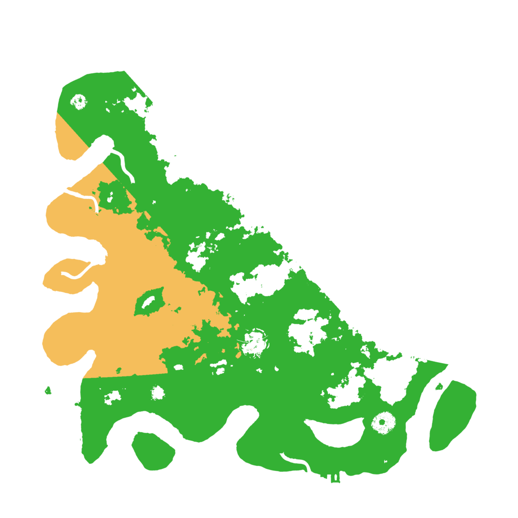 Biome Rust Map: Procedural Map, Size: 3500, Seed: 725351493