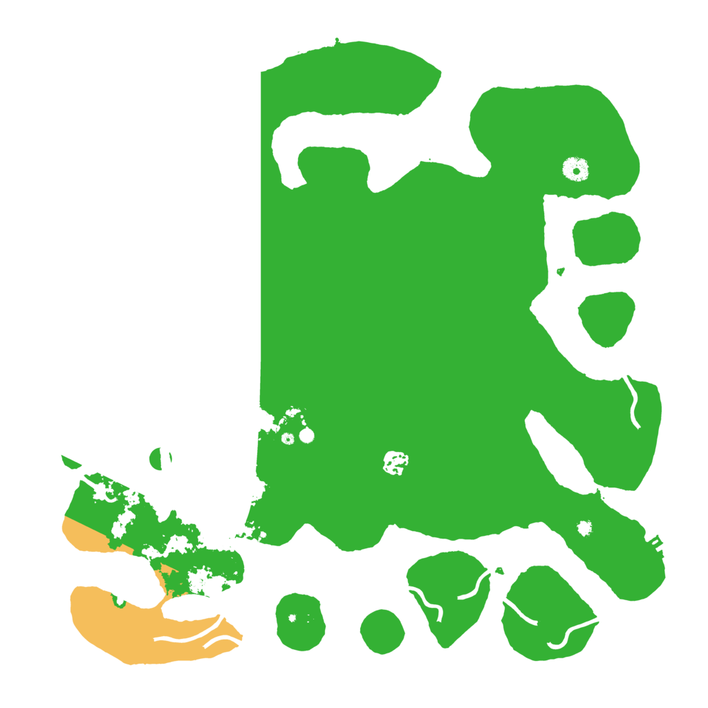 Biome Rust Map: Procedural Map, Size: 4200, Seed: 127785613