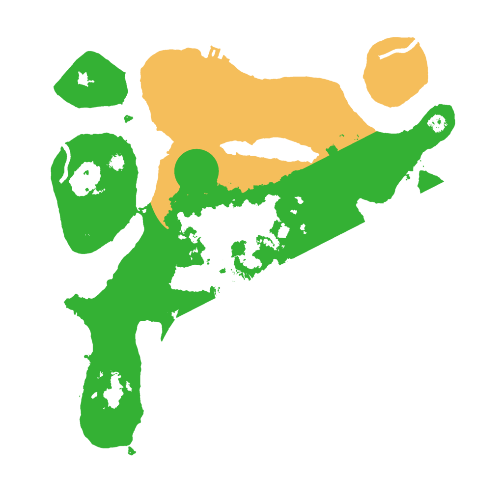 Biome Rust Map: Procedural Map, Size: 3000, Seed: 1243537