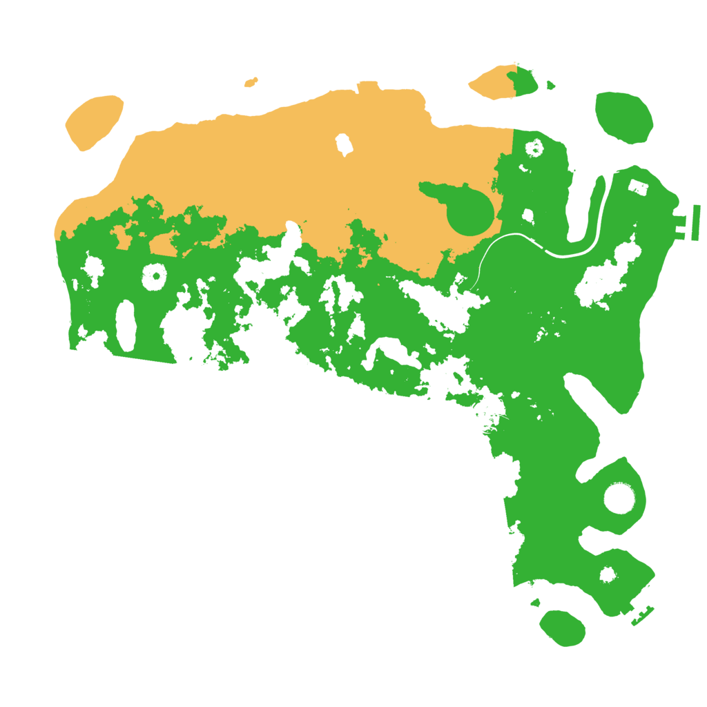 Biome Rust Map: Procedural Map, Size: 4000, Seed: 203115863